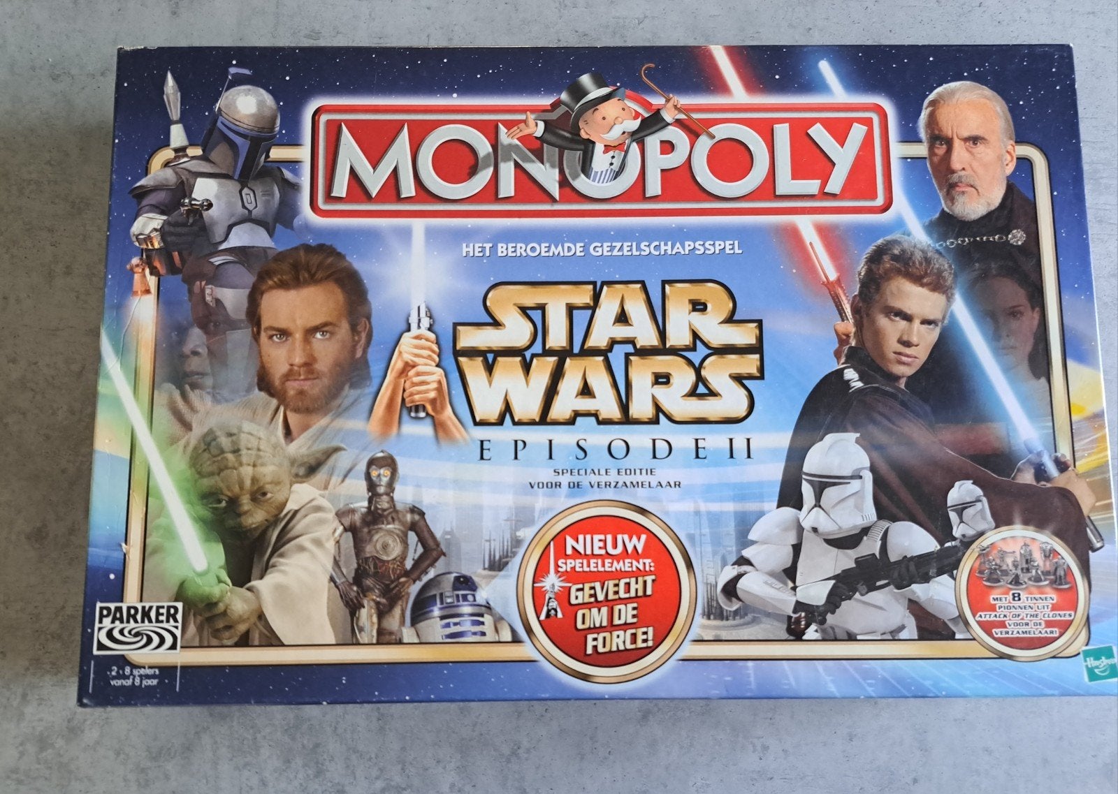 Monopoly Star Wars Episode II - Speciale Editie, Drie of vier spelers, Ophalen