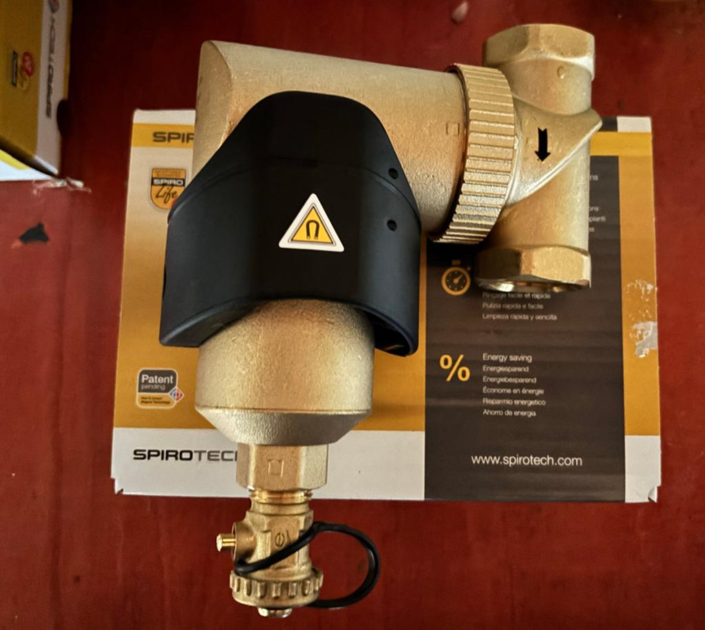 Spirotech Spirotrap vuilafscheider UE100WJ nieuw in doos, Ophalen of Verzenden, Nieuw, Koper, Overige typen