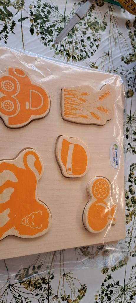 2 houten puzzels zgan, Ophalen of Verzenden, Zo goed als nieuw
