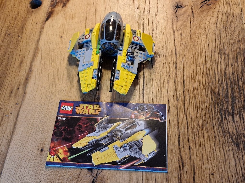 Lego 75038 - Star Wars Jedi Interceptor, Compleet, Star Wars, Lego, Ophalen of Verzenden