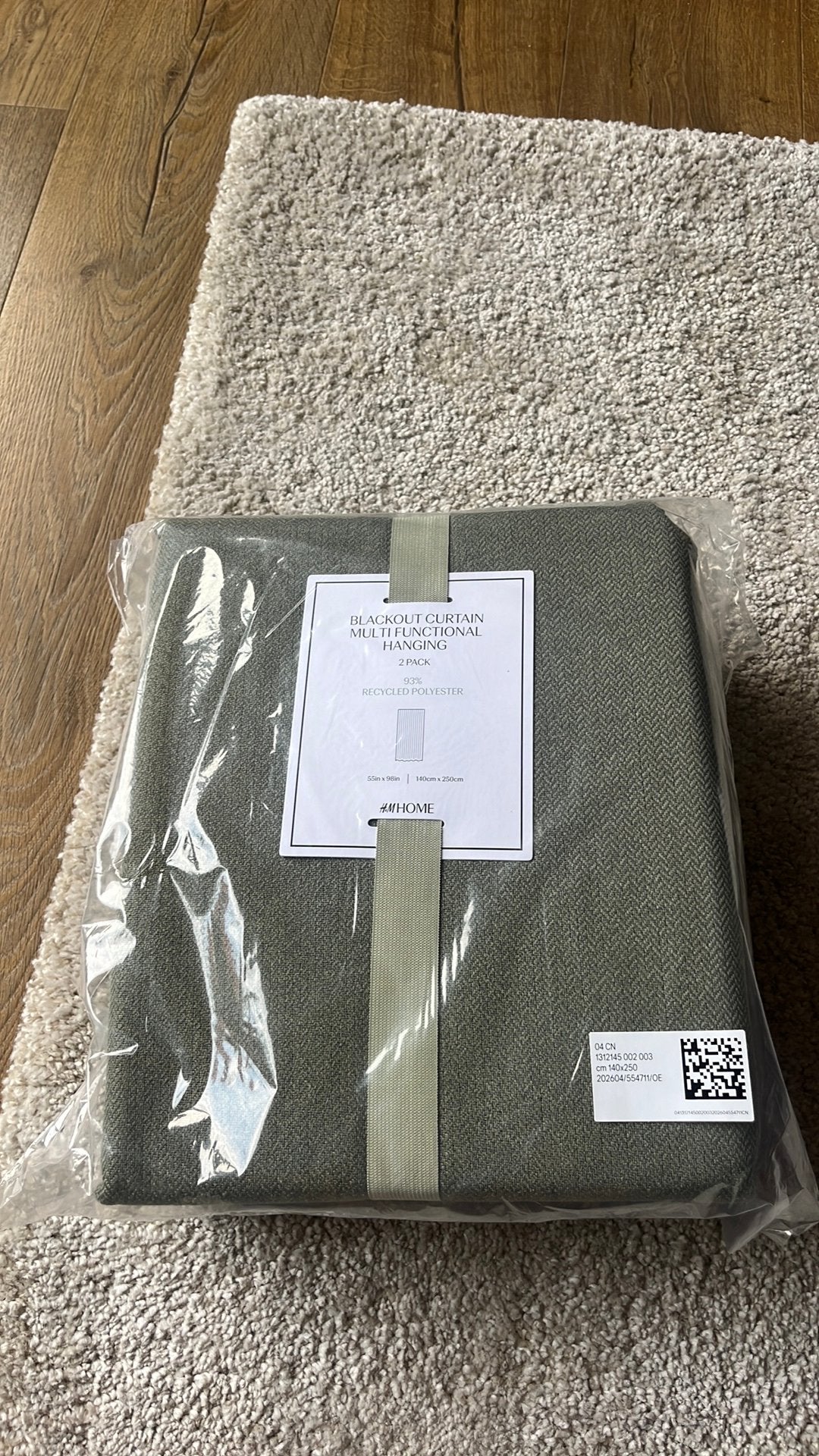 Nieuwe gordijnen H&M home, Overige merken, Ophalen, Nieuw, Gordijn