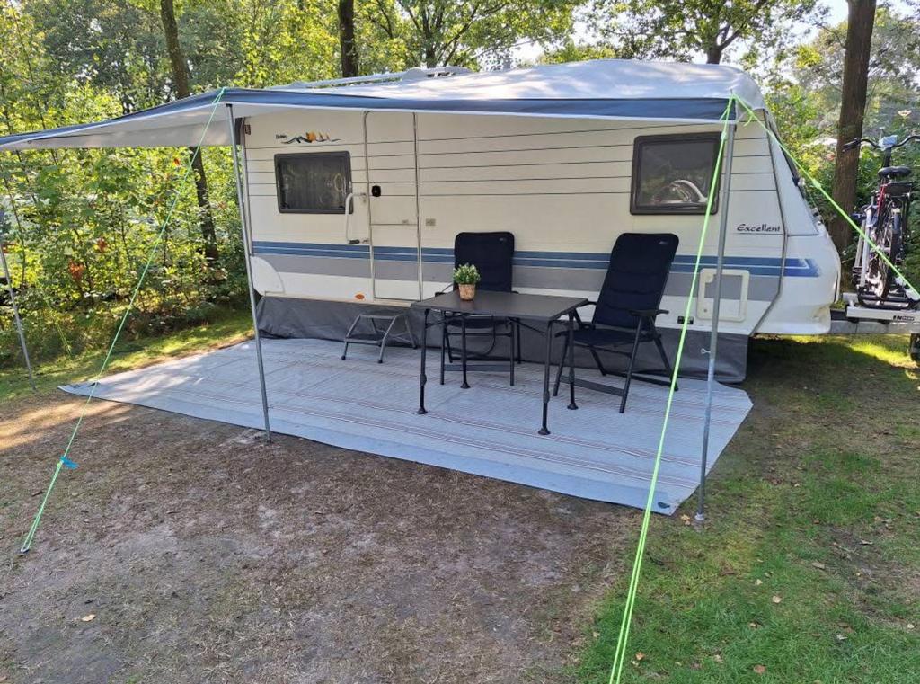 Caravanluifel compleet, Caravans en Kamperen, Caravan accessoires, Ophalen, Gebruikt