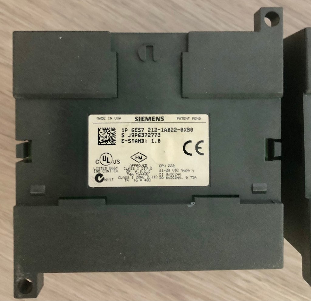 SIEMENS - SIMATIC - S7-200 - CPU 222 - 2x EM223, Ophalen of Verzenden, Gebruikt