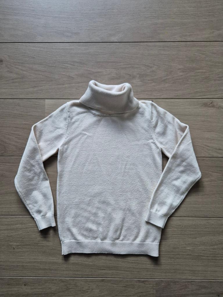 Coltrui trui longsleeve beige mt 110, Kinderen en Baby's, Kinderkleding | Maat 110, Ophalen of Verzenden, Meisje, Trui of Vest