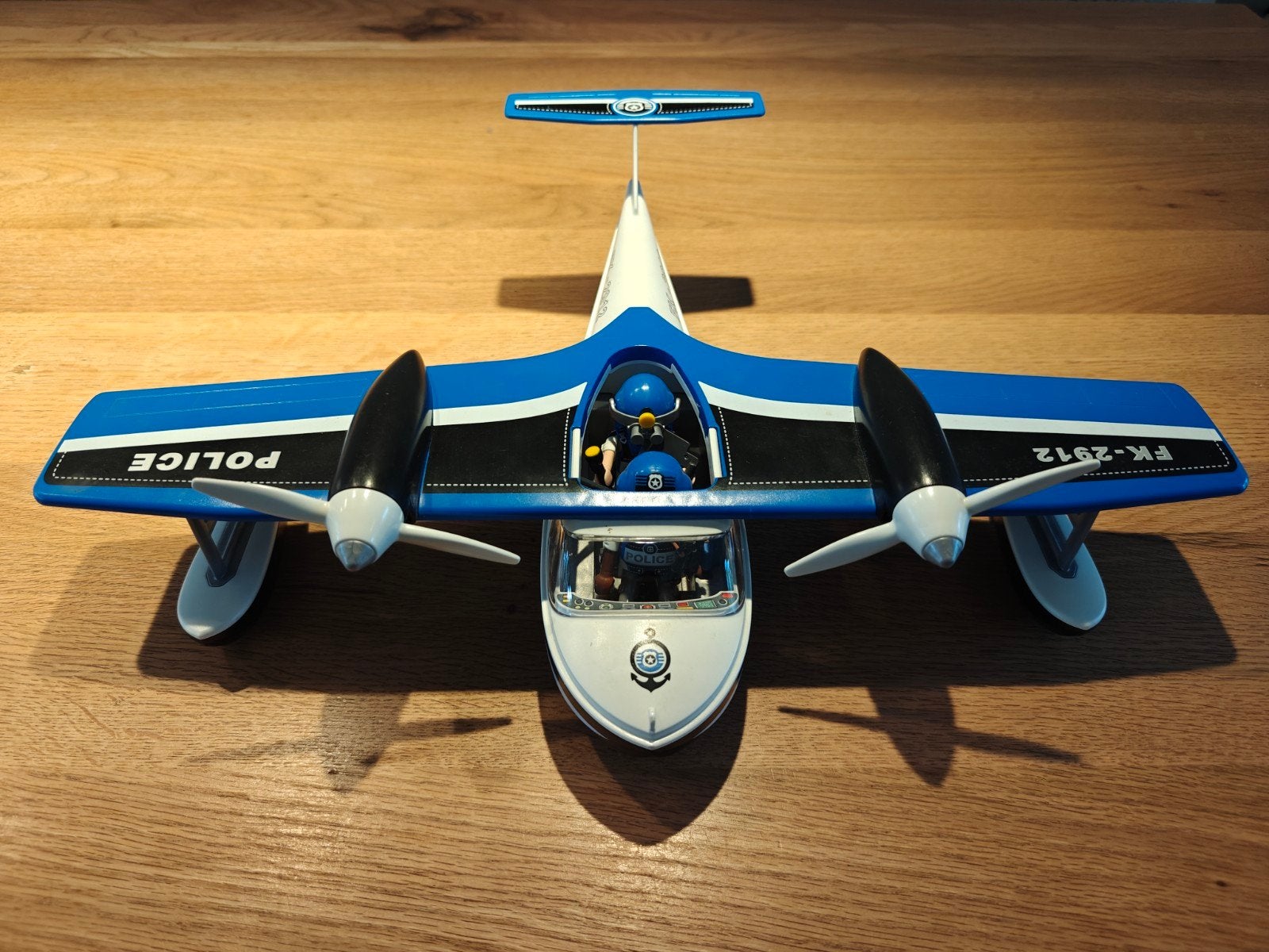 Foto 4 van Playmobil Politie Vliegtuig - Compleet