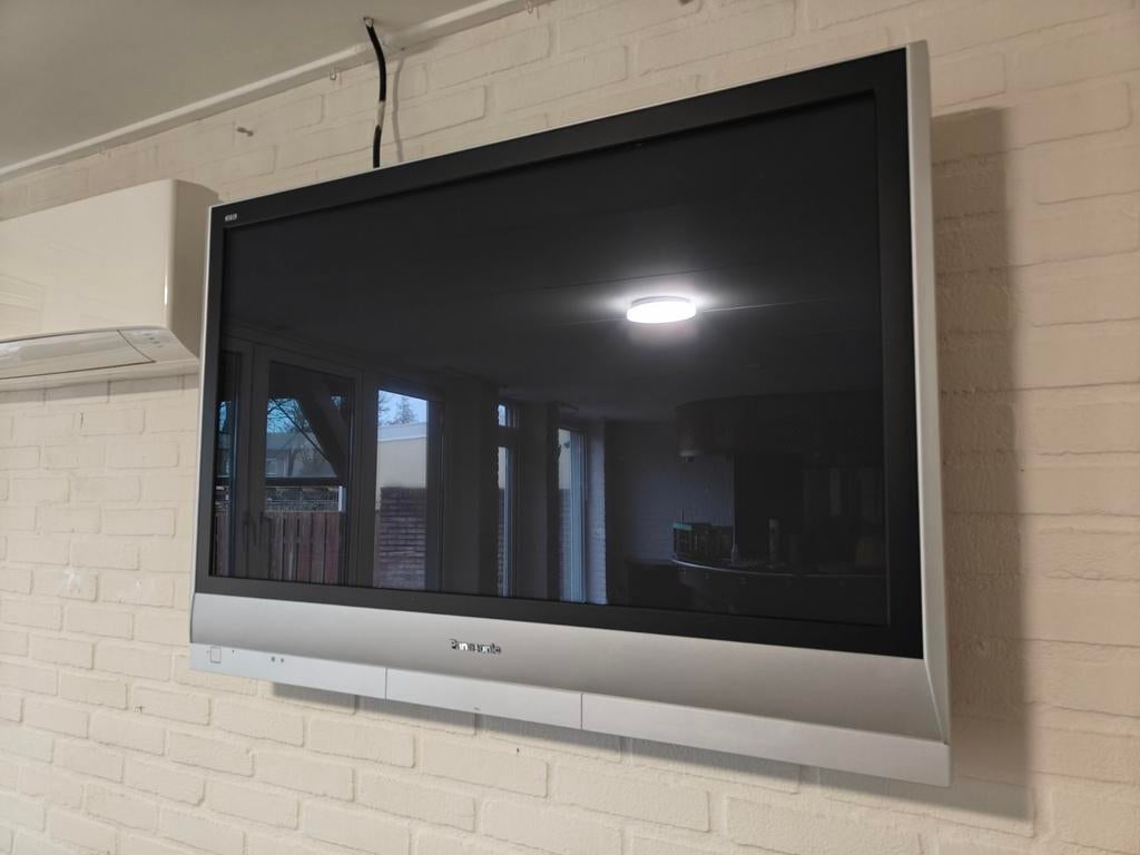 Panasonic televisie met VGA ingang, Ophalen, Gebruikt, 50 Hz, Panasonic