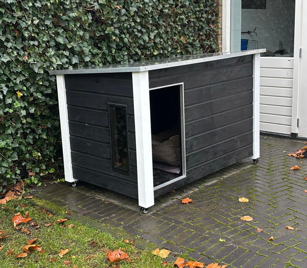 Hondenhok 157x100x110 LxBXH, Ophalen, 110 cm of meer, 100 cm of meer, Hondenhok