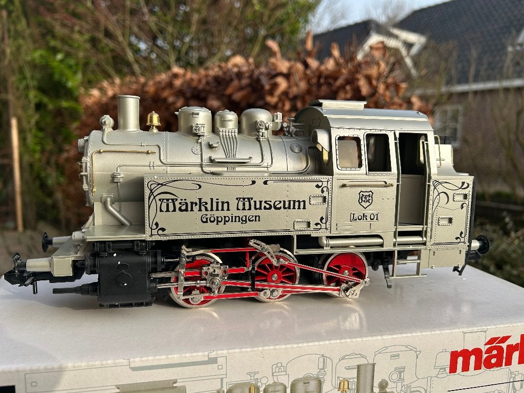 Marklin Spoor 1 85510 OVP Lok 01 Marklin Museum Goppingen, Wisselstroom, Locomotief, Nieuw, Ophalen of Verzenden