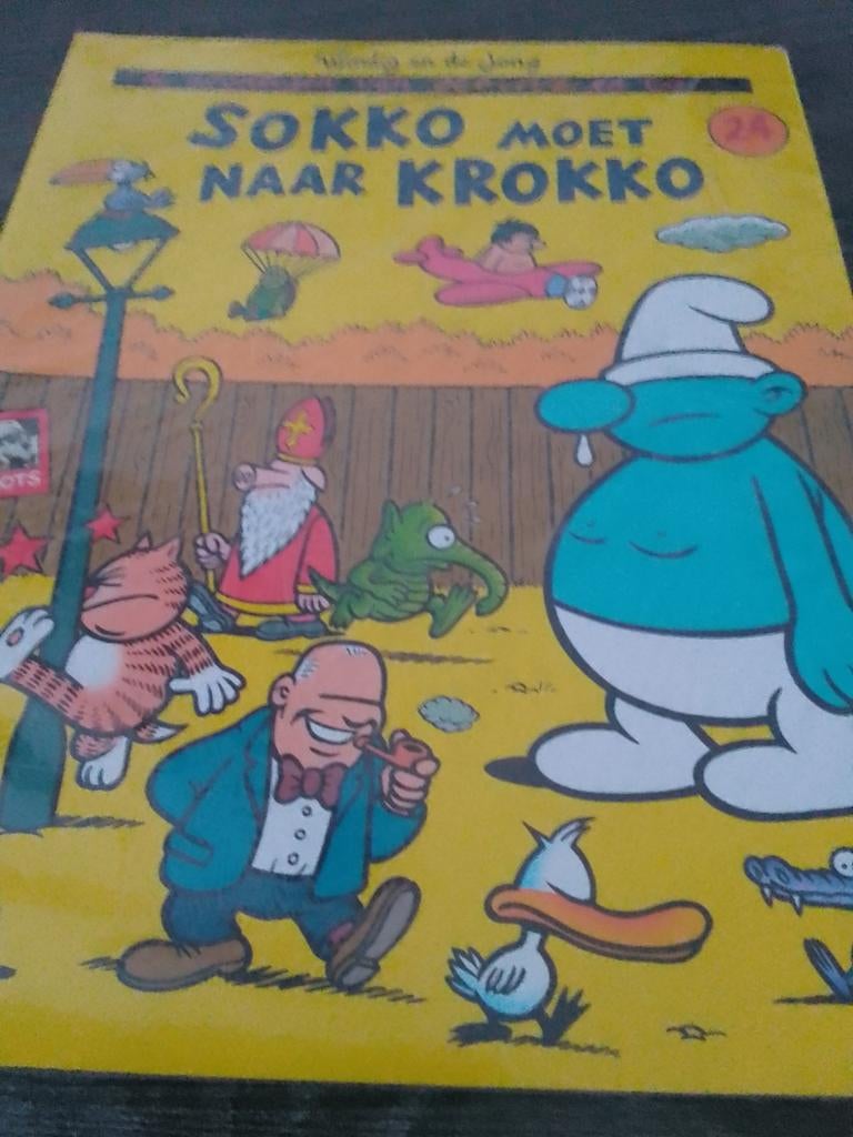 Sokko Moet Naar Krokko - Stripboek, Eén stripboek, Ophalen, Gelezen, Onbekend