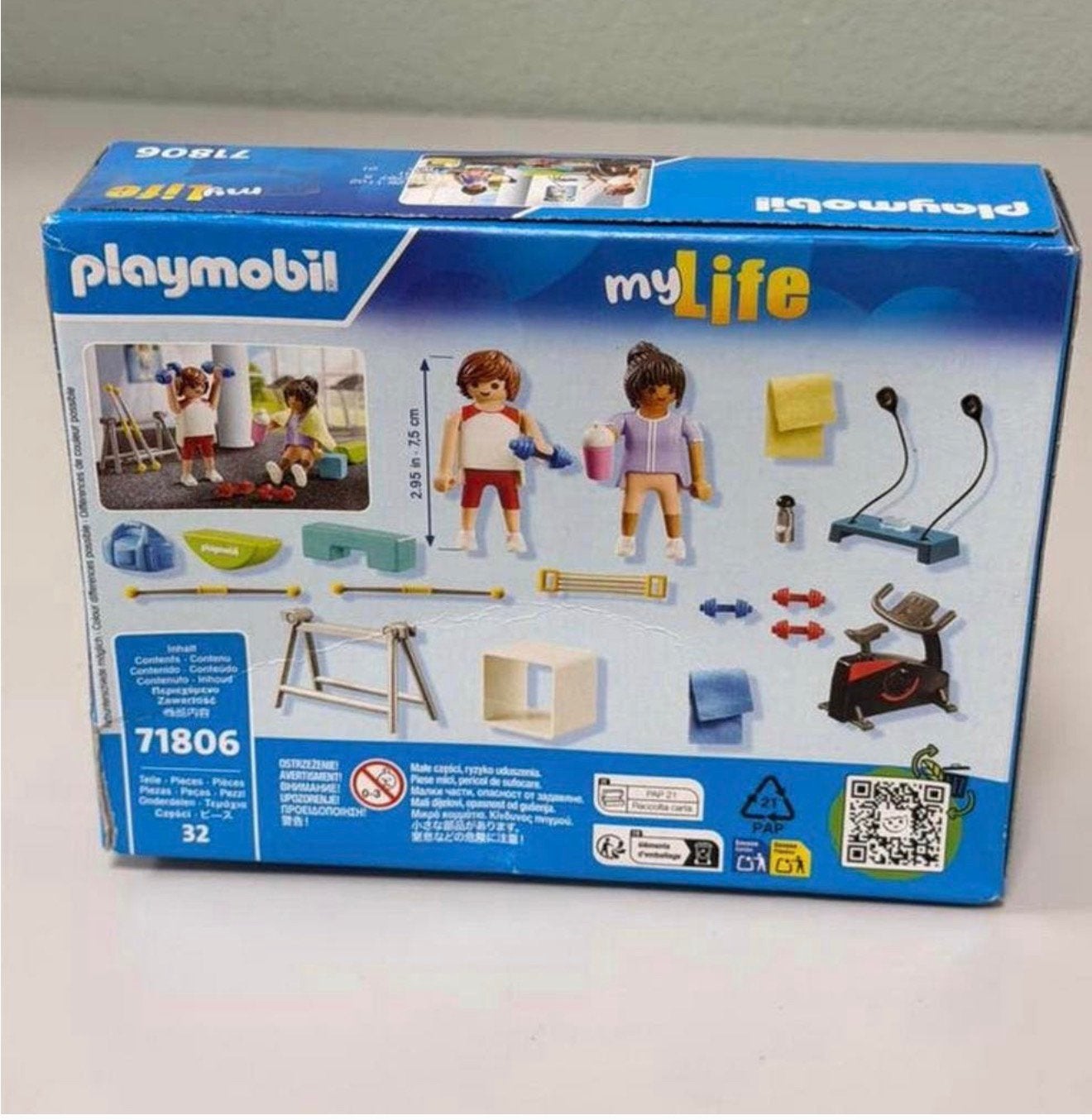 PLAYMOBIL My Life PROMO Fitnesstraining 71806 NIEUW Set, Kinderen en Baby's, Nieuw, Ophalen of Verzenden, H, H