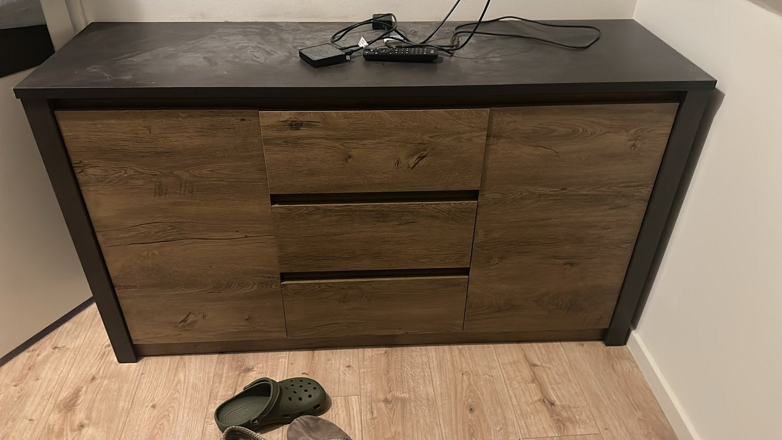 Mooie dressoir kast - 140x80x43 cm, Ophalen, Gebruikt, 100 tot 150 cm, Met lade(s)