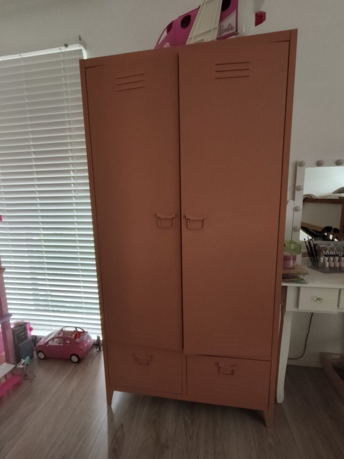 Nous Living Roze Lockerkast Wehkamp - Zo goed als nieuw, Ophalen, Met deur(en), Modern, Industrieel, 50 tot 100 cm