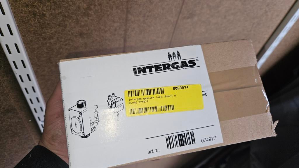 Intergas Gasblok Smart HR/HRE/HReco - Nieuw in doos, Aardgas, Nieuw, Ophalen of Verzenden, Onderdeel