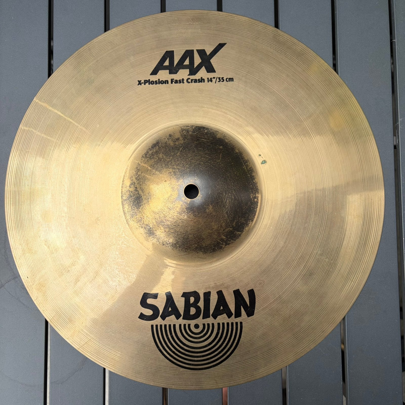 Sabian crash 14” X-Plosion Fast Crash, Ophalen, Gebruikt, Melodische percussie