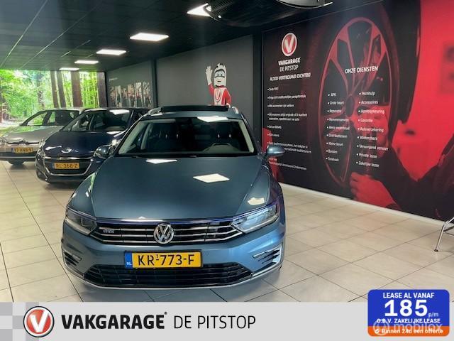 Volkswagen Passat Variant 1.4 TSI GTE Highline, Auto's, Gebruikt, 4 cilinders, Blauw, Adaptive Cruise Control