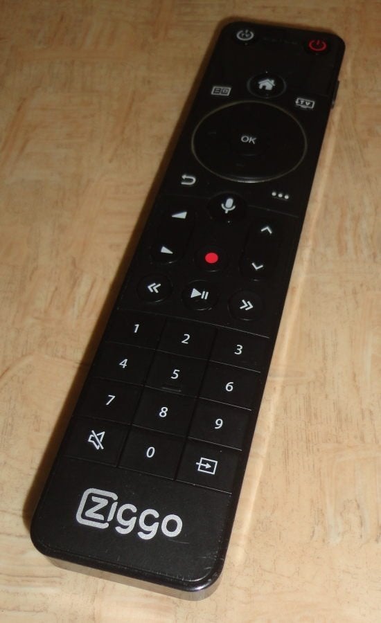 Afstandsbediening Ziggo Mediabox Next met voicecontrol, Audio, Tv en Foto, Ophalen of Verzenden, Gebruikt, Origineel