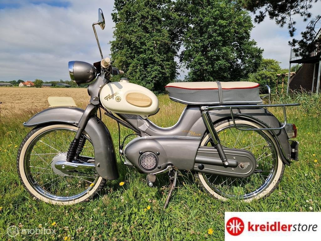 Kreidler Eitank bouwjaar 1965 met bromfiets kenteken Nieuwst, Fietsen en Brommers, Brommers | Kreidler, Gebruikt, Overige modellen
