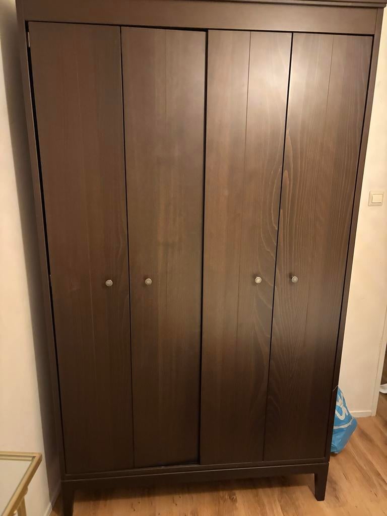 Ikea kledingkast Idanas plank en hangruimte, Huis en Inrichting, Kasten | Kledingkasten, Ophalen, 100 tot 150 cm, Zo goed als nieuw