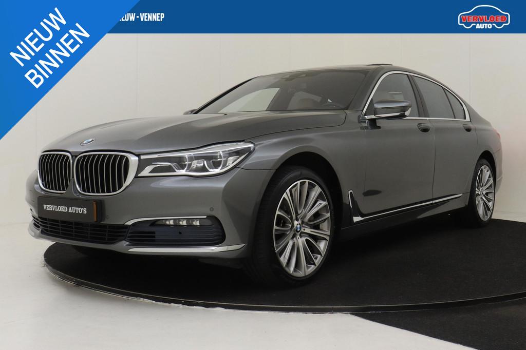 BMW 7-serie 750i xDrive HIGH EXECUTIVE -PANO.DAK|HARMAN/KARD, Auto's, BMW, Automaat, Gebruikt, 4395 cc, Origineel Nederlands