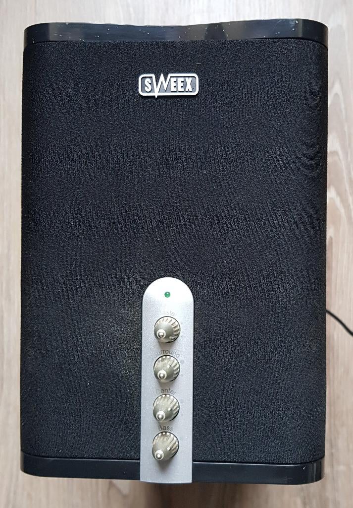 Sweex subwoofer systeem 5.1, Overige merken, Gebruikt, Ophalen of Verzenden, 5.1-systeem