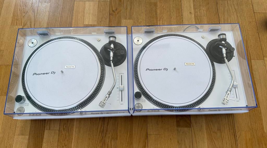 2 x Pioneer PLX-500 wit - Zo goed als nieuw DJ-set, Ophalen, Pitch-regelaar, Zo goed als nieuw, Pioneer