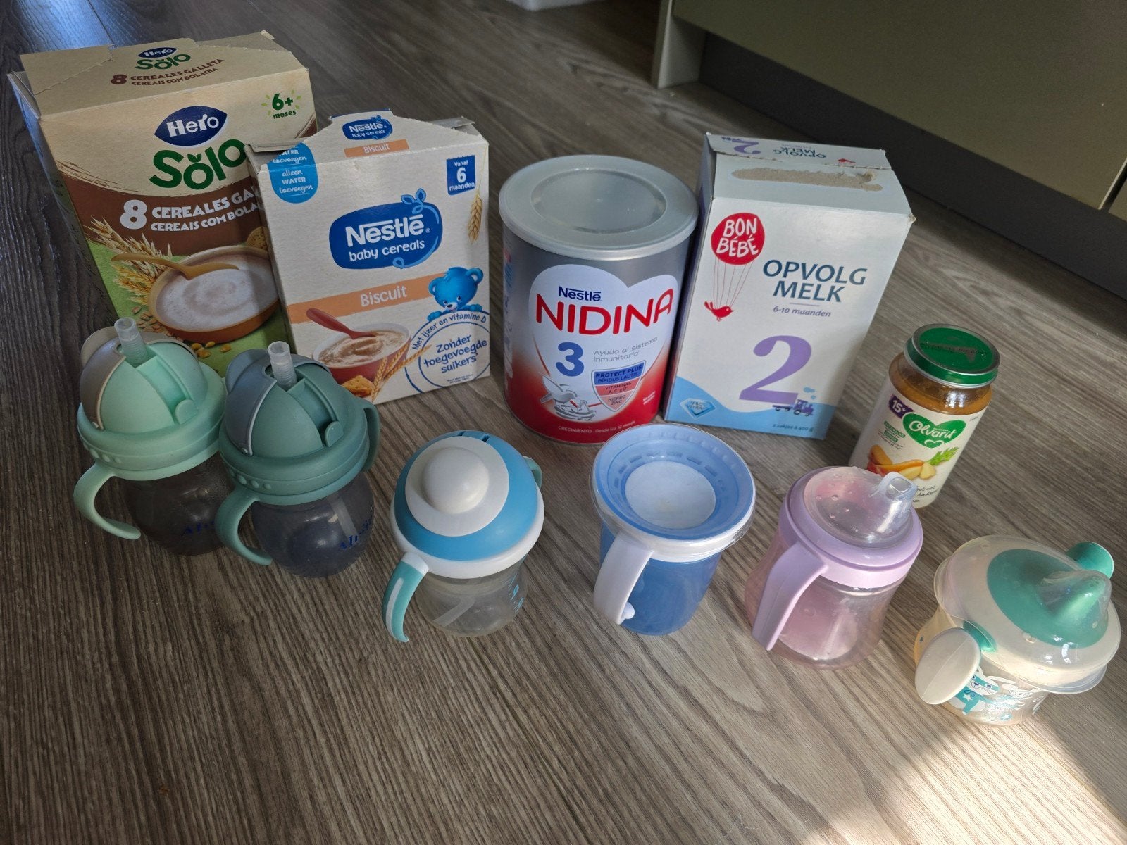 Babyvoeding en drinkbekers - Diverse merken, Ophalen, Gebruikt, Drinkbeker, Hero Baby