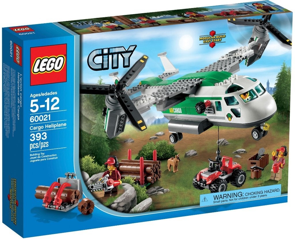 60021 - City: Cargo Heliplane, Hello@support.lego.com, Lego, Nieuw, Ophalen of Verzenden