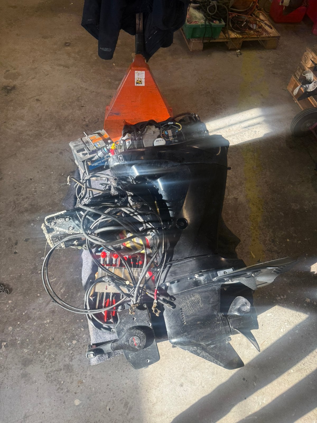 Mercury 40 pk 4 takt EFI, Watersport en Boten, Ophalen, Zo goed als nieuw, Motor en Techniek