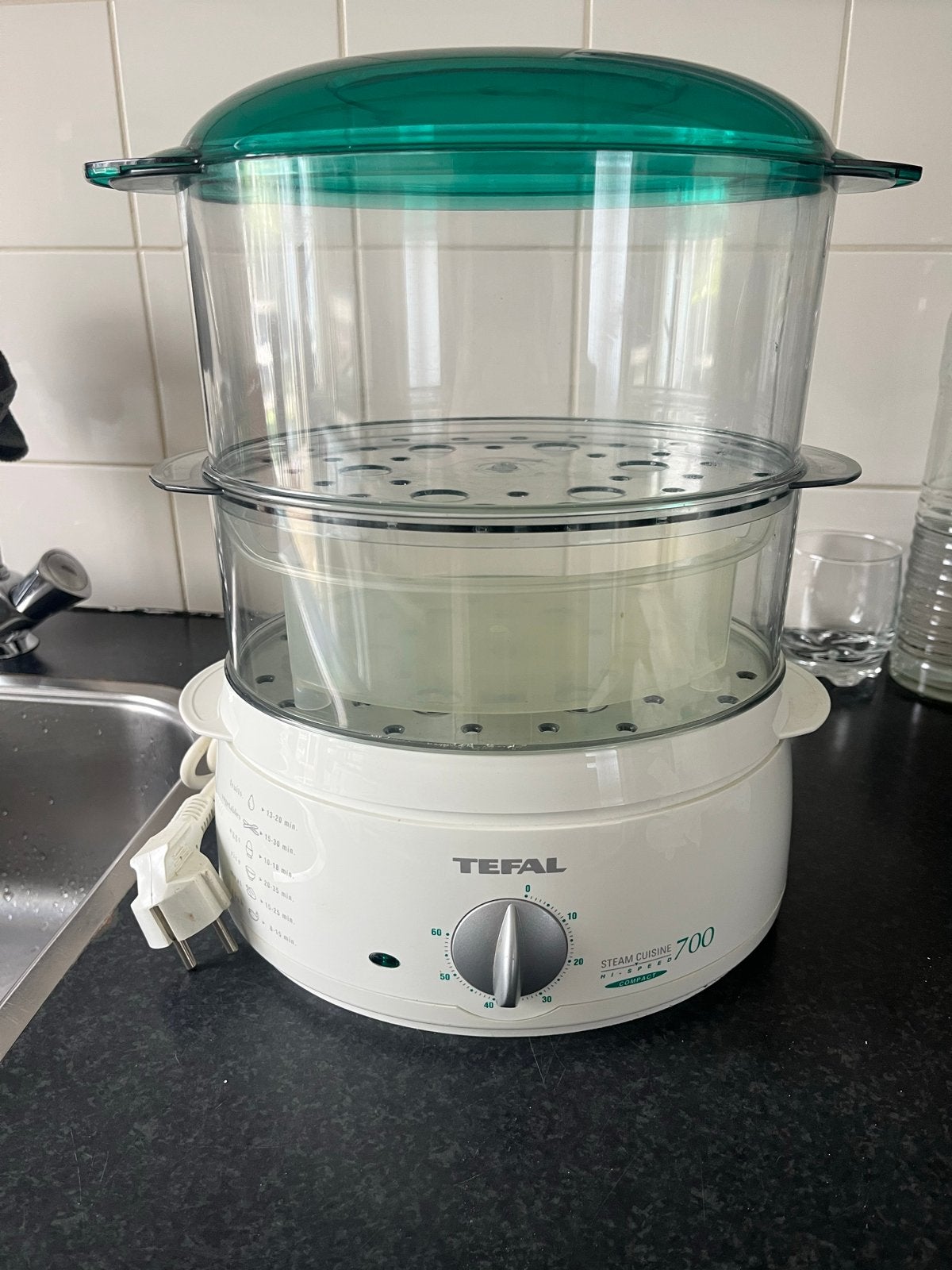 Tefal Stoomkoker Steam Cuisine 700, Ophalen of Verzenden, Gebruikt, Stoomreiniger
