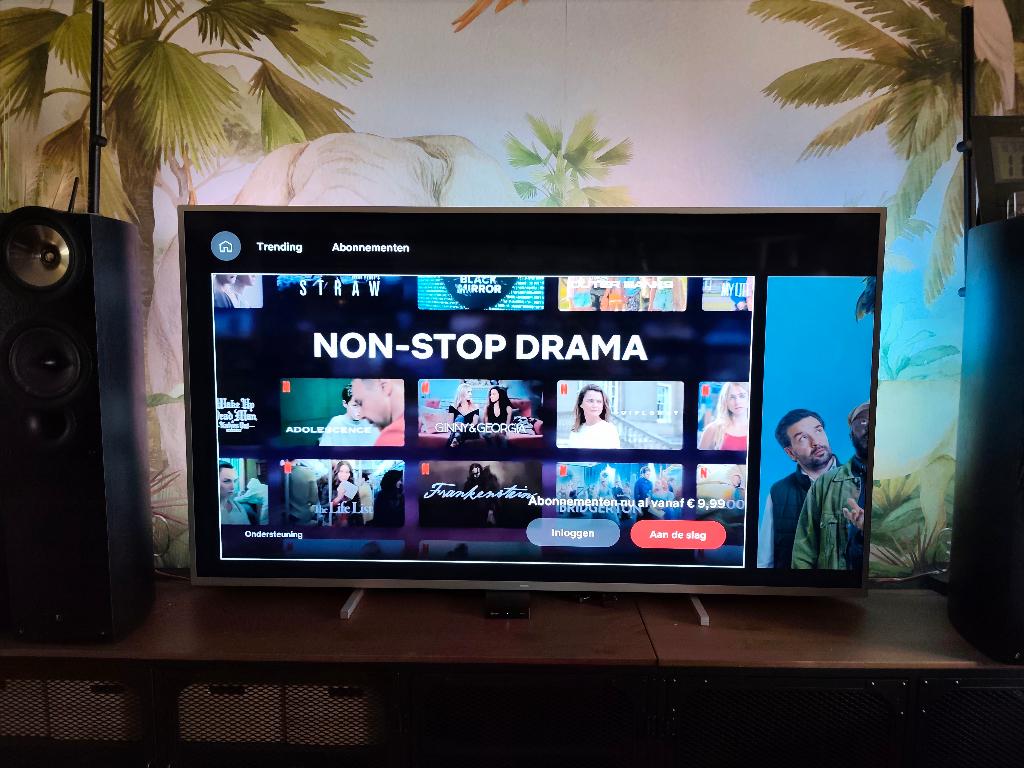70 inch Philips Smart Tv Met Ambilight, Ophalen, Philips, 50 Hz, 100 cm of meer