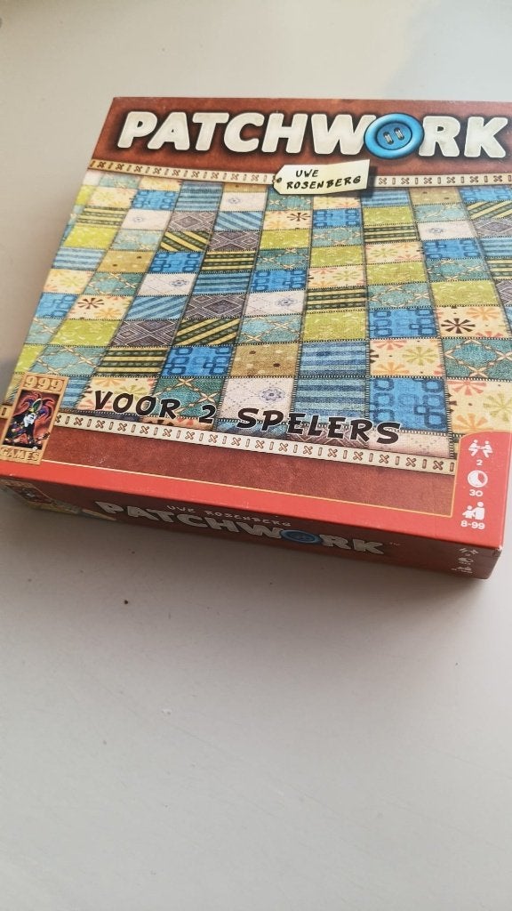 patchwork, bordspel, Ophalen, Gebruikt