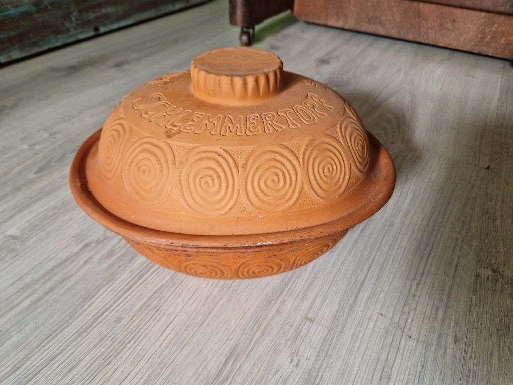 Scheurich Keramik 831 W. Germany Römertopf / Schlemmertopf, Ophalen, Gebruikt, Braadpan, Met deksel