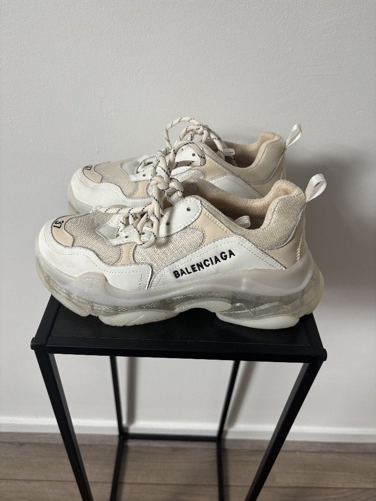 Balenciaga Triple S - Maat 37, Kleding | Dames, Schoenen, Ophalen of Verzenden, Zo goed als nieuw, Zwart, Sneakers of Gympen