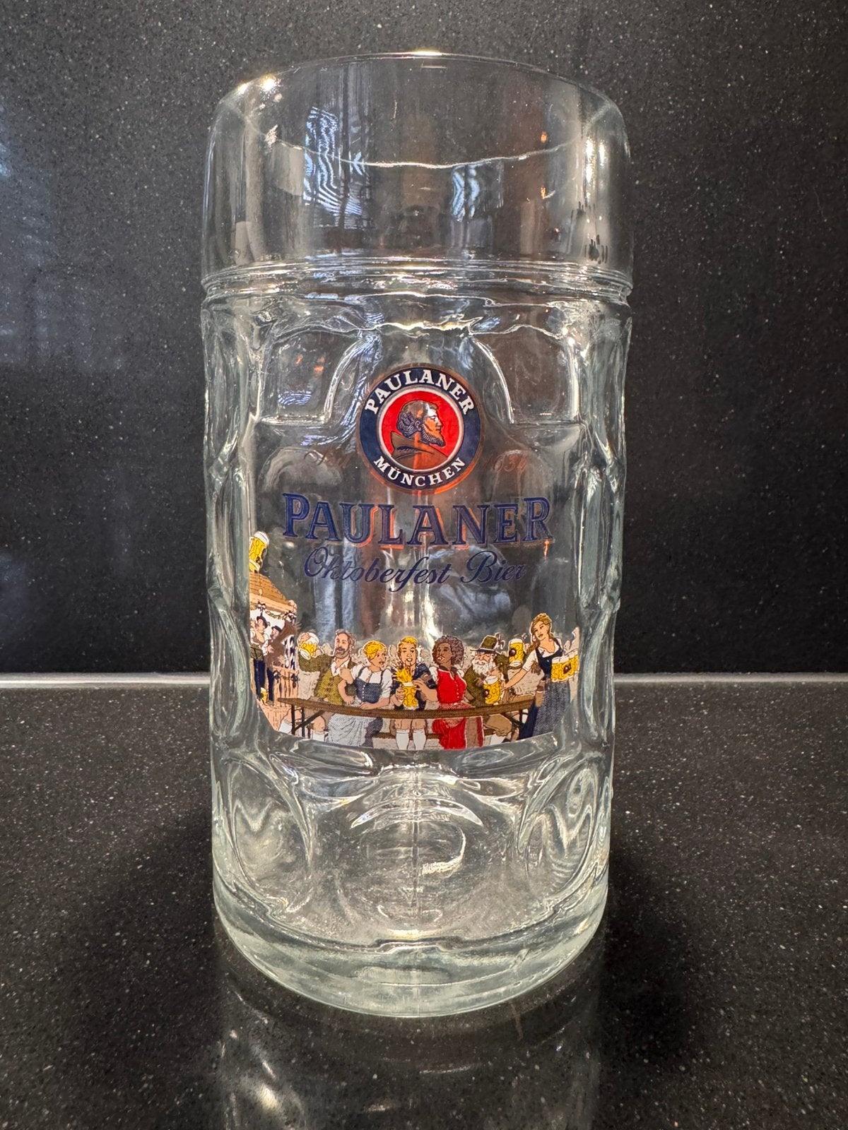Paulaner Oktoberfestbier Maßkrug 1 liter., Ophalen, Zo goed als nieuw