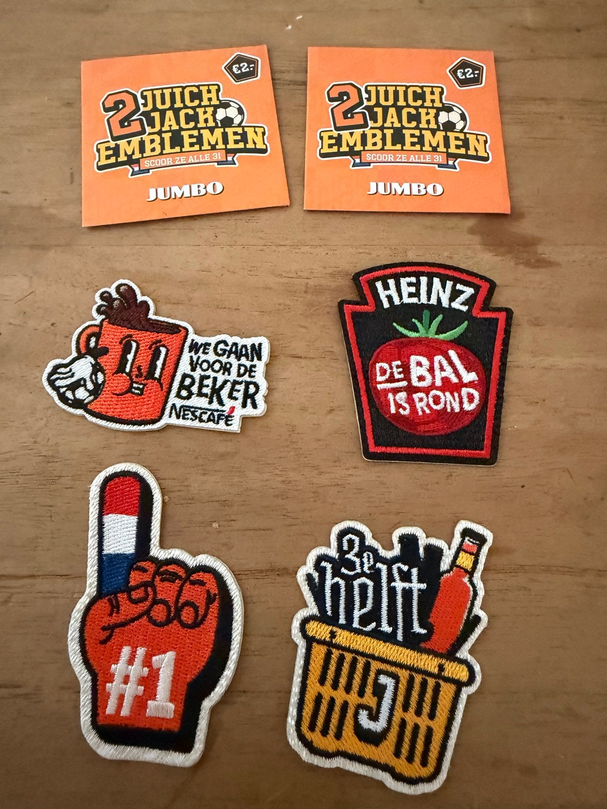 4Jumbo Juich Jack Emblemen en andere applicaties, Hobby en Vrije tijd, Kledingapplicaties en Hotfix, Nieuw, Overige applicaties