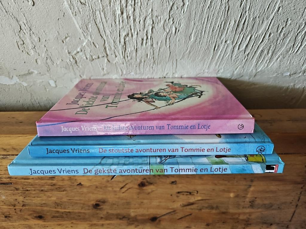 3 Boeken van: Tommie en Lotje., Ophalen of Verzenden, Zo goed als nieuw, Fictie algemeen