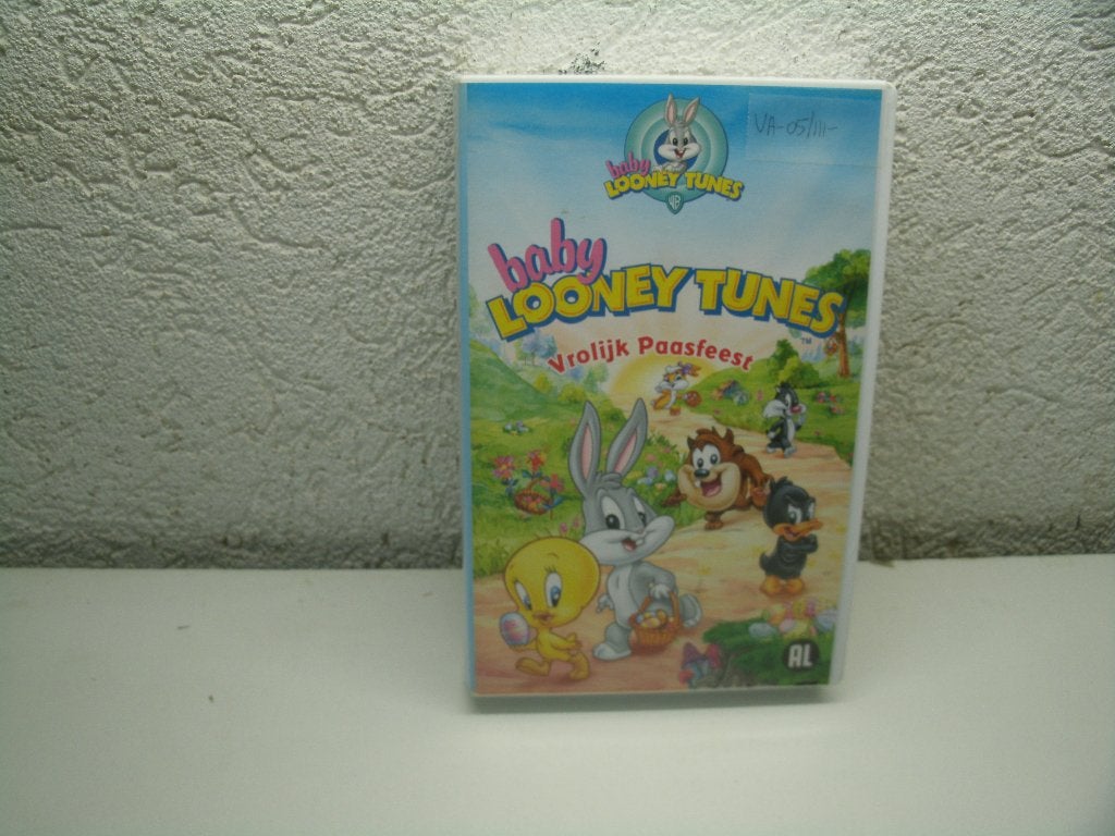 vhs 76a babij looney tunes vrolijk paasfeest, Alle leeftijden, Ophalen of Verzenden, Zo goed als nieuw