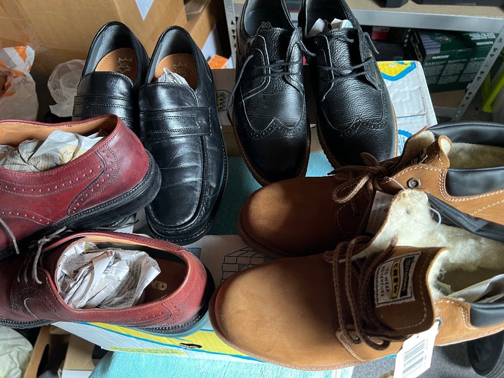 Schoenen grote maat veel nieuwe en MEER, Ophalen, Nieuw, Zwart, Loafers