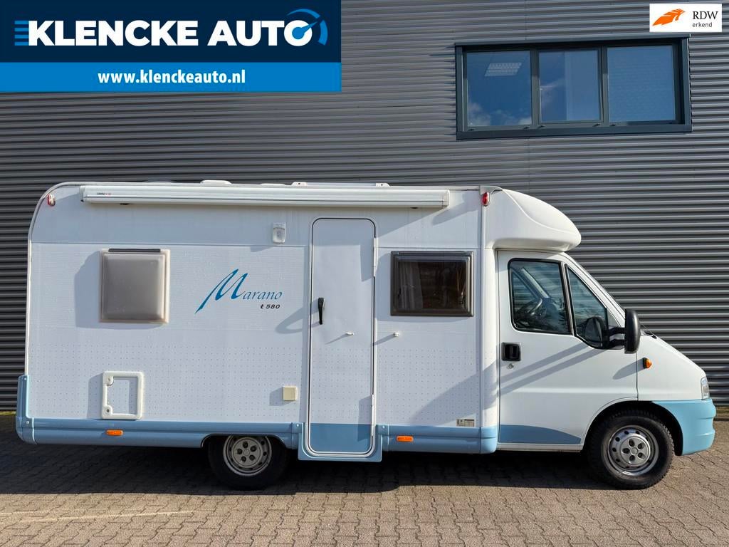 Burstner Marano T 580 ZEER NETTE STAAT Vast bed 157.760km 6, Caravans en Kamperen, Campers, Bedrijf, tot en met 4, Half-integraal