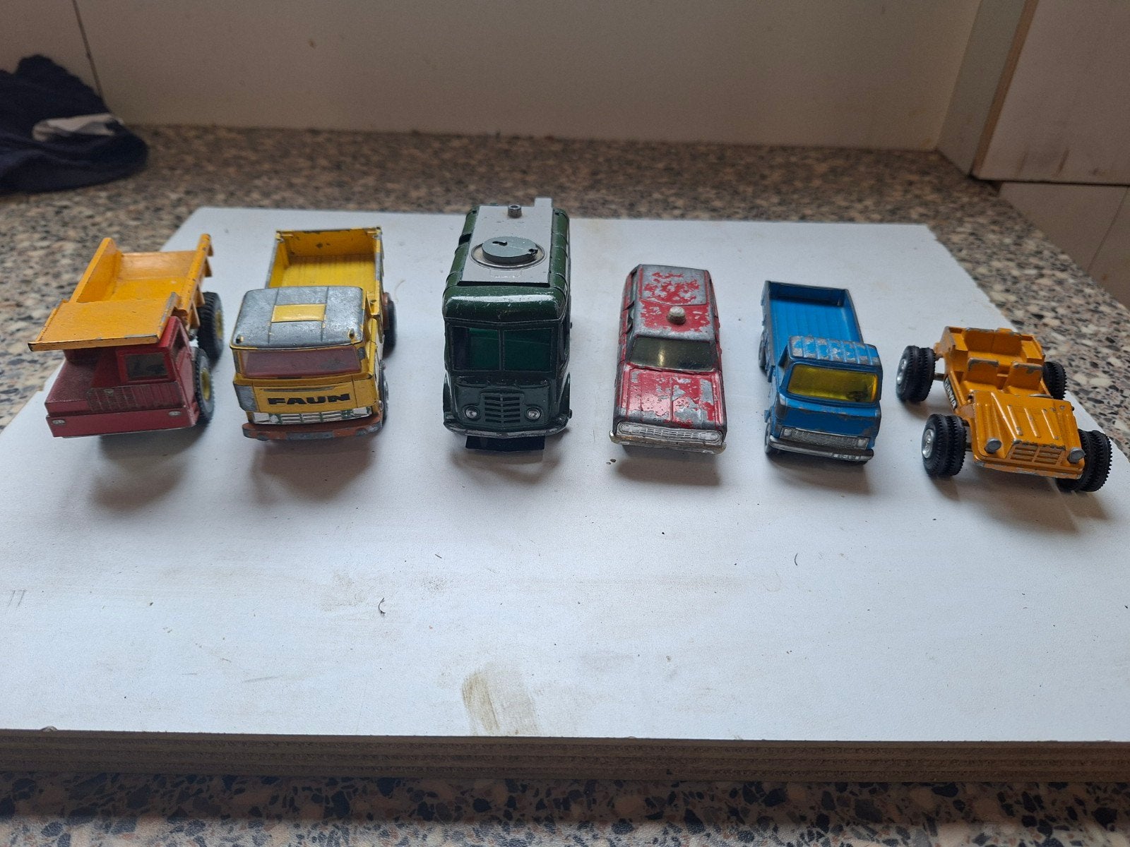 oude autootjes  siku, gama, dinkytoy, Ophalen of Verzenden, Gebruikt, Auto, Gama