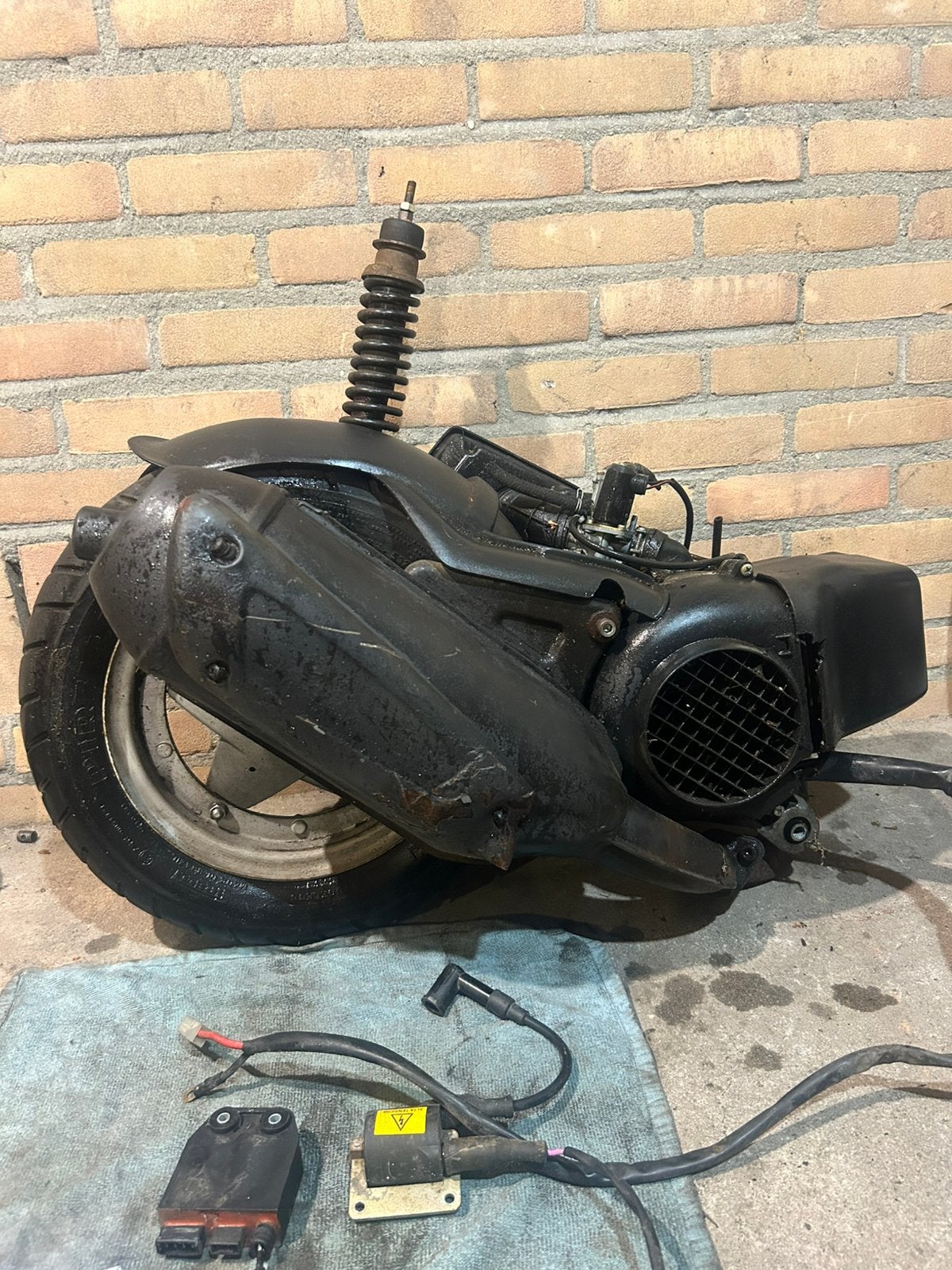 Piaggio SKR 125 blok 6500km, Ophalen of Verzenden, Zo goed als nieuw, Blok, Piaggio