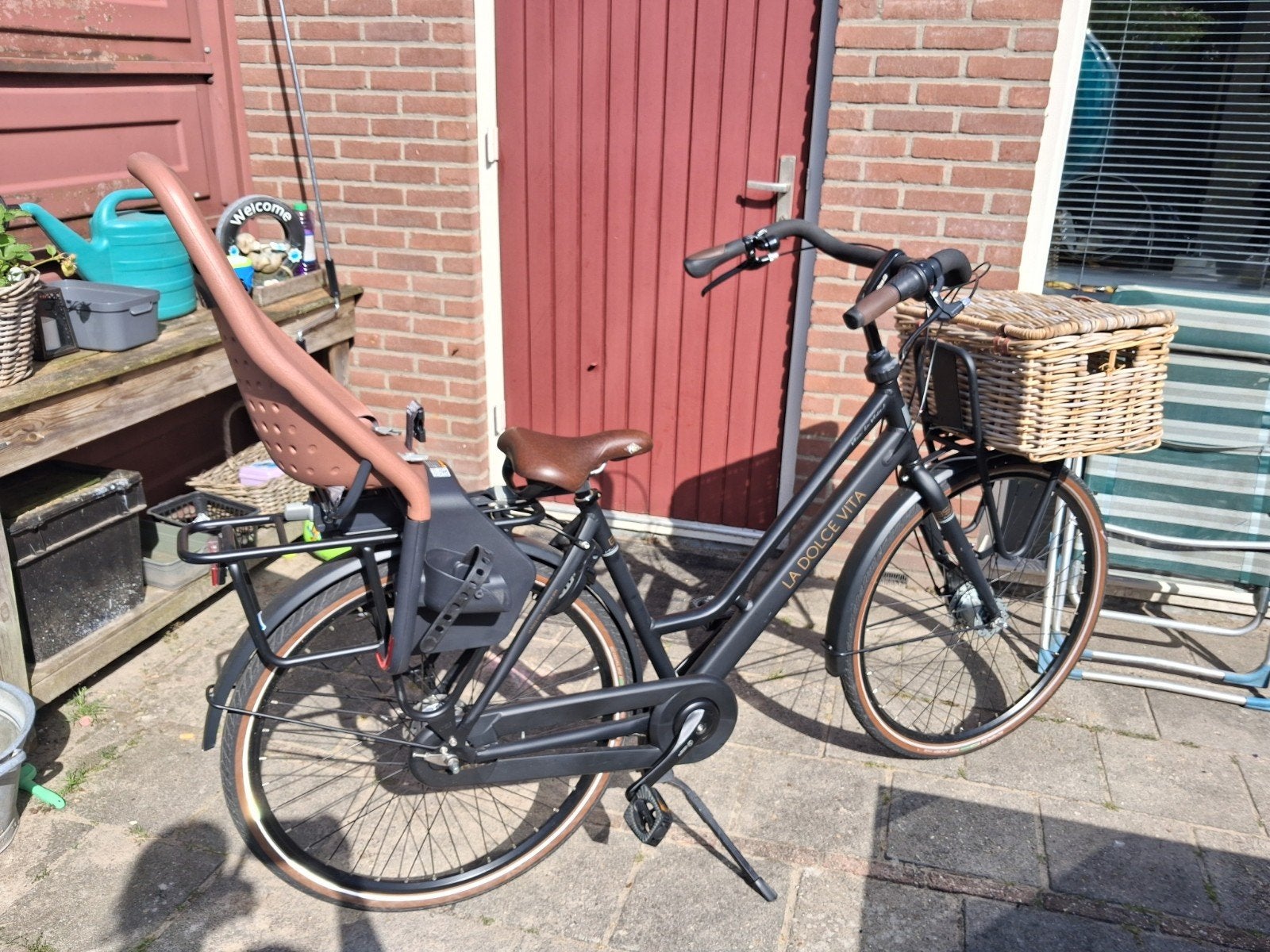 Mooie moederfiets ZONDER zitje achterop, Overige merken, 47 tot 50 cm, Ophalen of Verzenden, Zo goed als nieuw