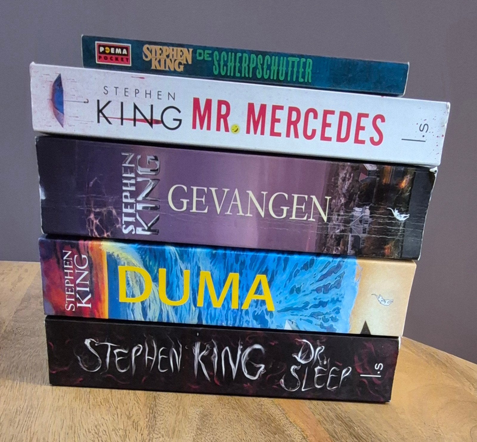 Stephen King Boeken Collectie - 5 Spannende Titels, Ophalen of Verzenden, Gelezen, Stephen King, Nederland