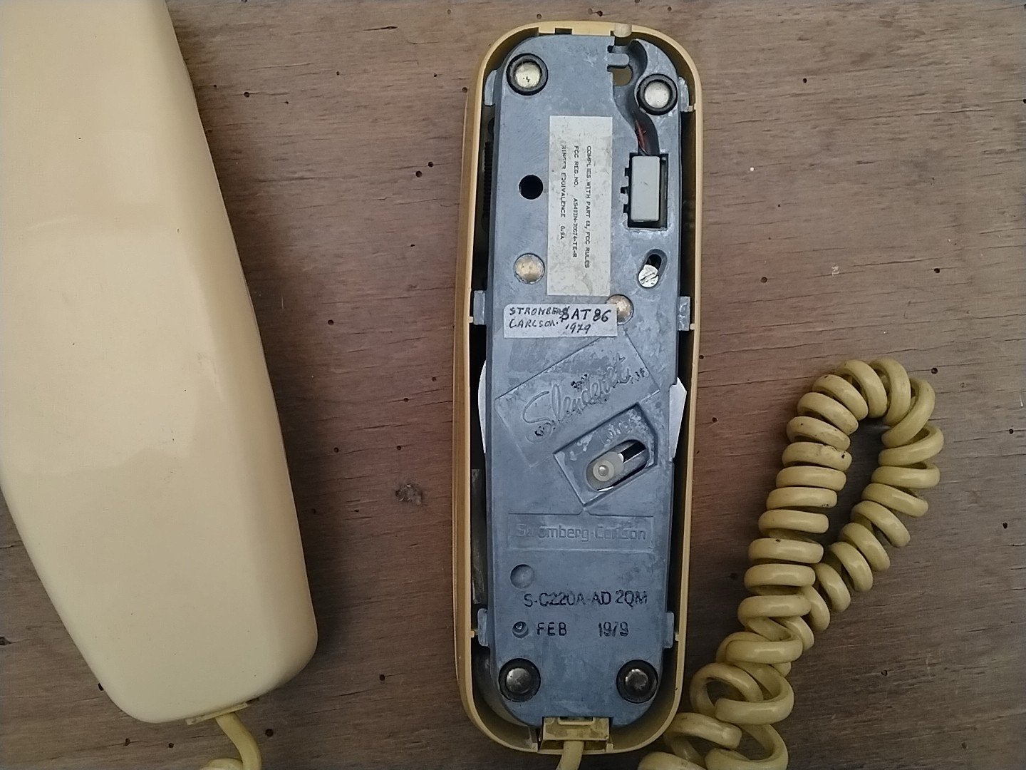 Vintage Stromberg-Carlson telefoon met draaischijf, Ophalen of Verzenden, Gebruikt, Met draaischijf