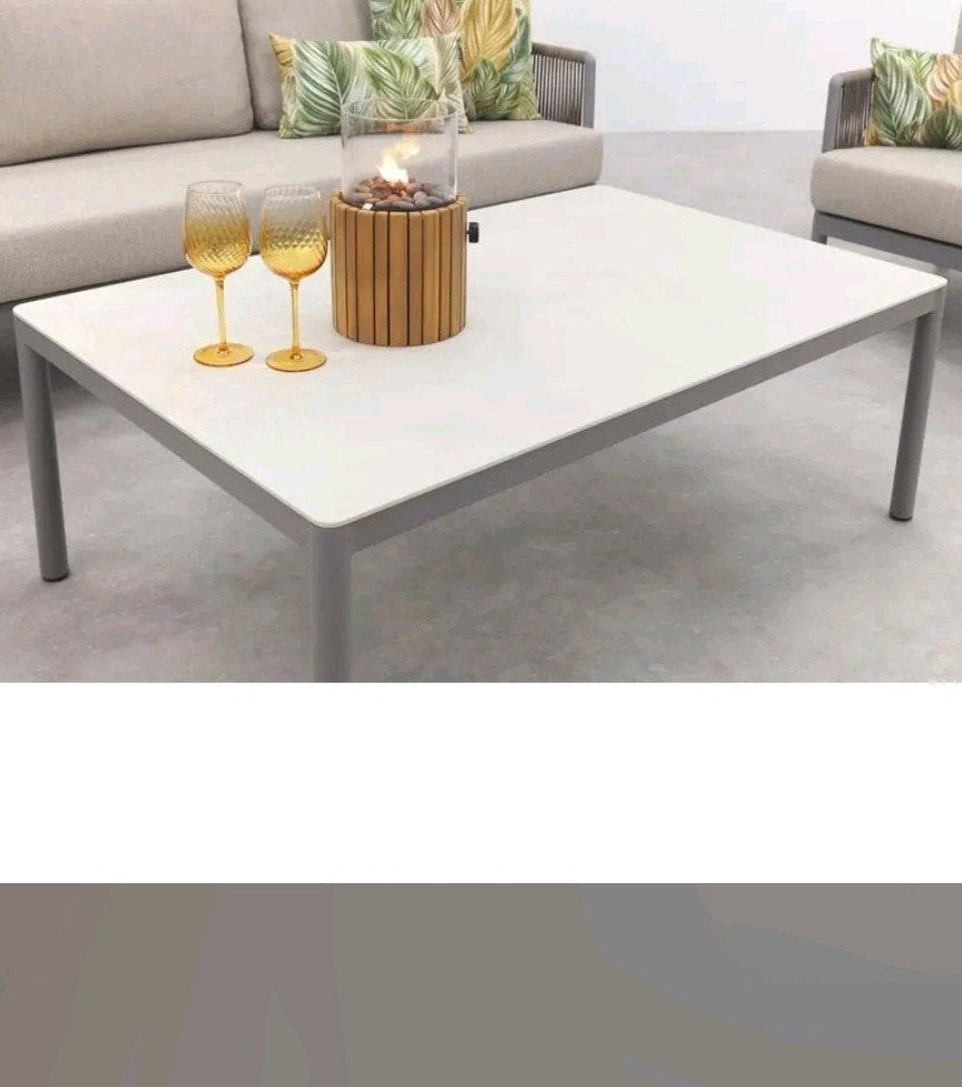 Van der Garde tafel loungeset type Sierra (nieuw), Tuin en Terras, Ophalen, Kunststof, Bijzettafel, Nieuw