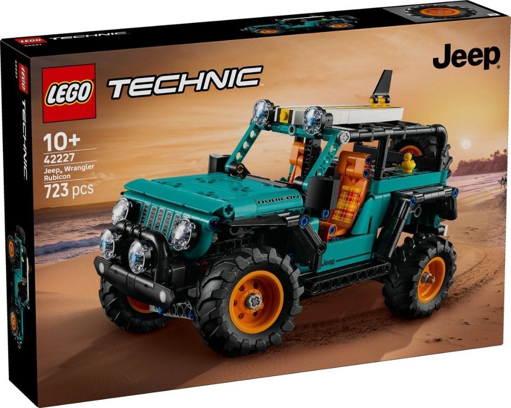 LEGO Technic 42227 Jeep Wrangler Rubicon Terreinwagen, Lego, Nieuw, Ophalen of Verzenden, X