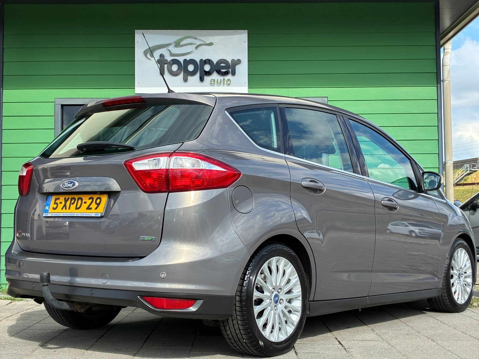 Ford C-Max 1.0 Edition Plus|1e Eigenaar|Camera|Navigatie|PDC, Auto's, Voorwielaandrijving, Euro 5, 125 pk, Gebruikt