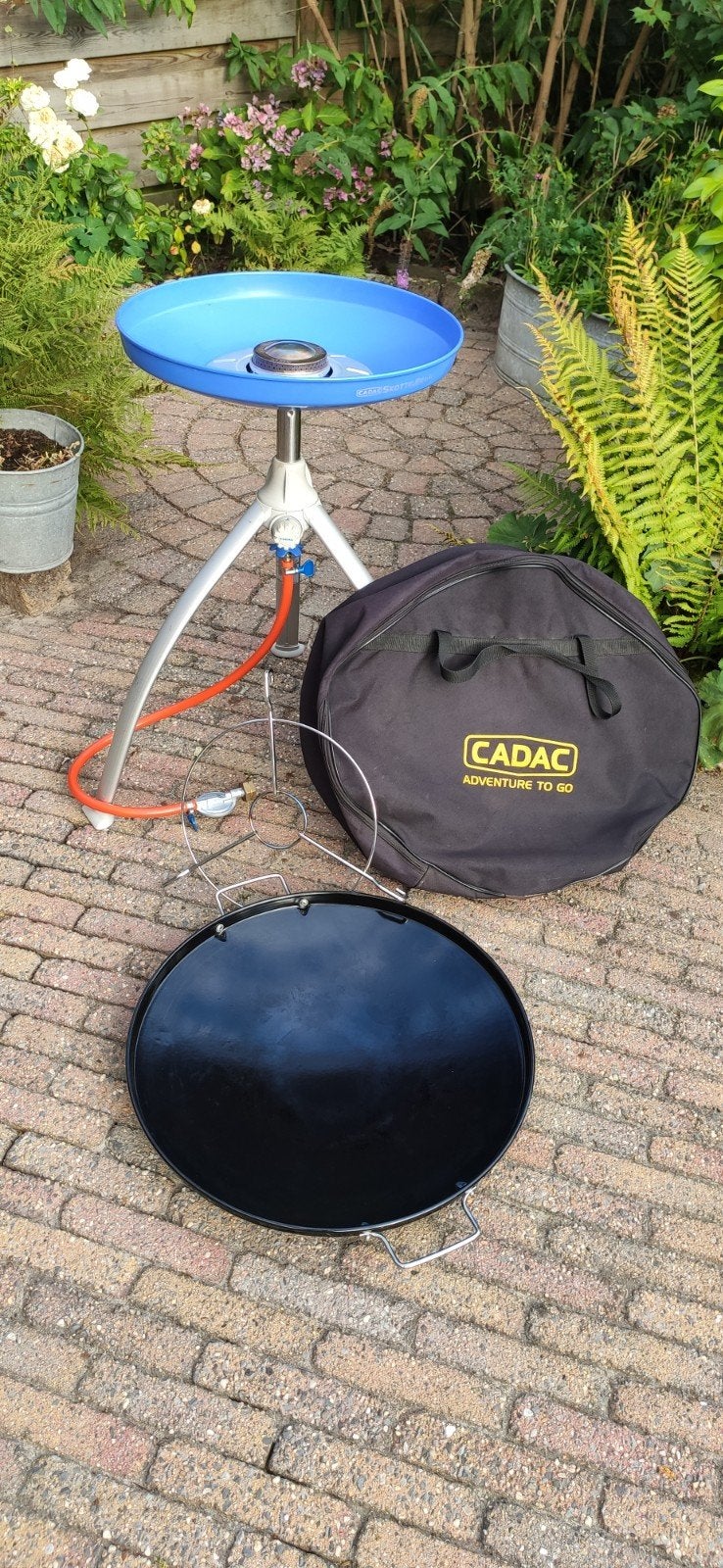 Cadac Skottelbraai met statief en draagtas, Ophalen, Zo goed als nieuw