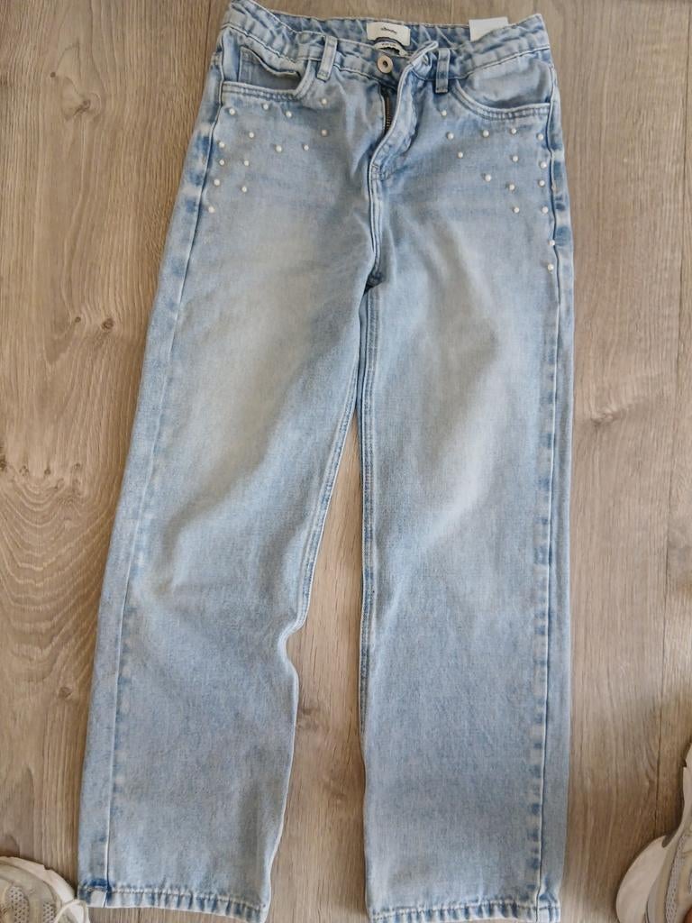 Shoeby Meisjes Jeans met Parels Maat 158, Ophalen, Zo goed als nieuw, Shoeby, Meisje