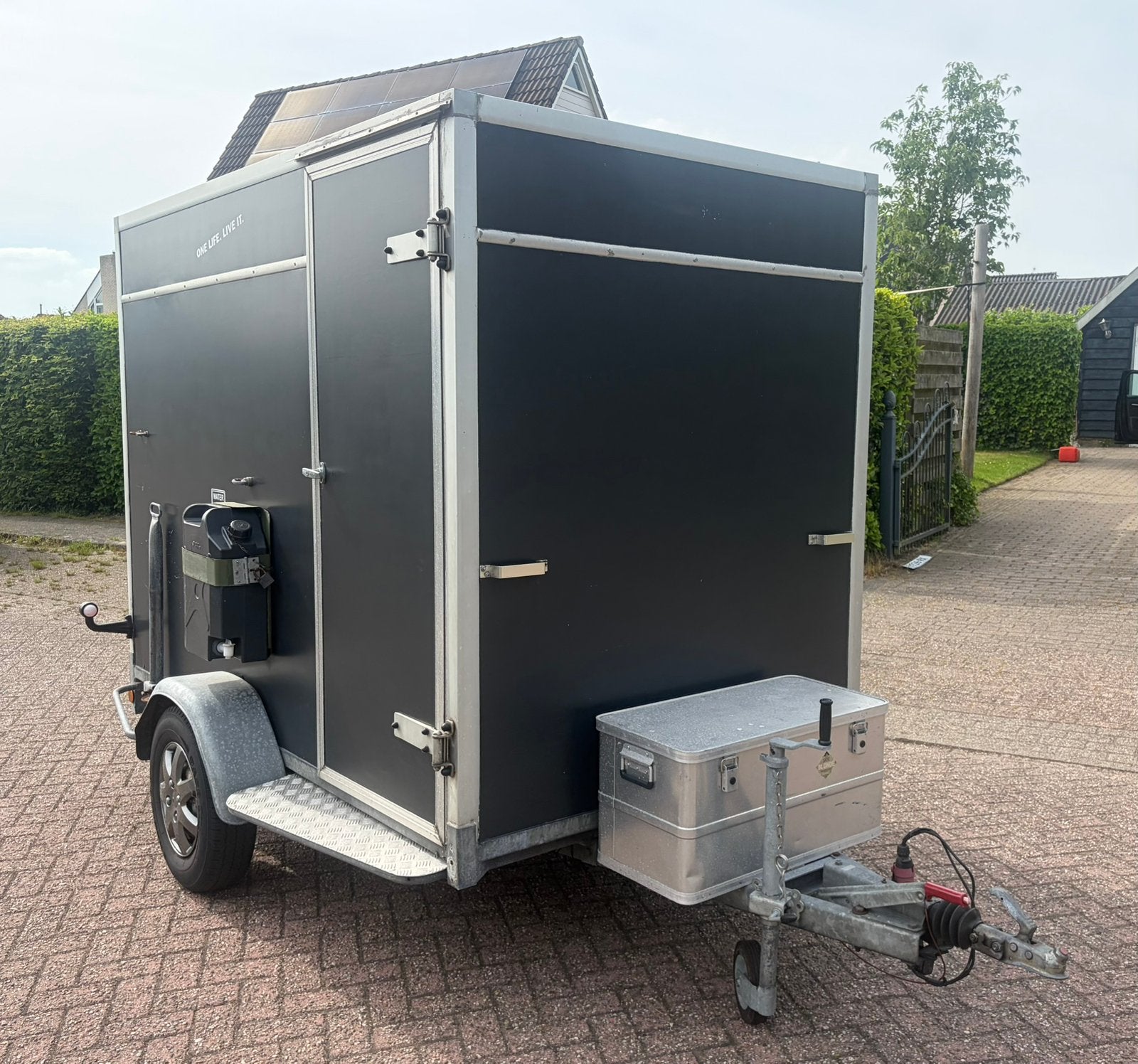Leuke mini caravan / kampeer kar, Ophalen of Verzenden, Zo goed als nieuw